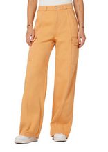 Load image into Gallery viewer, High-Rise Wide Leg Cargo Pant: Clay