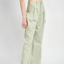 Load image into Gallery viewer, Full Length Pleated Pants