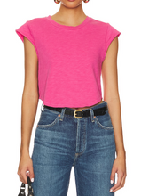 Load image into Gallery viewer, Westin Crop Top: Neon Fuchsia
