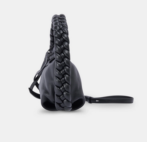 Pippa Handbag: Black Pebble