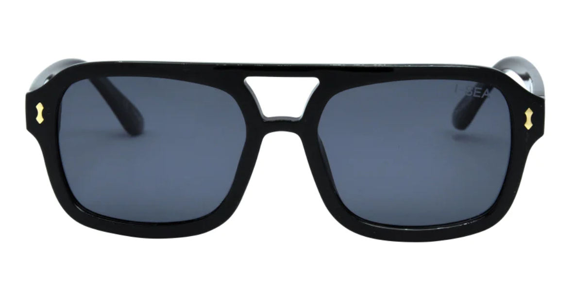 Royal Sunglasses: Black/Smoke