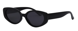 Marley Sunglasses: Black Tort/Smoke Polarized