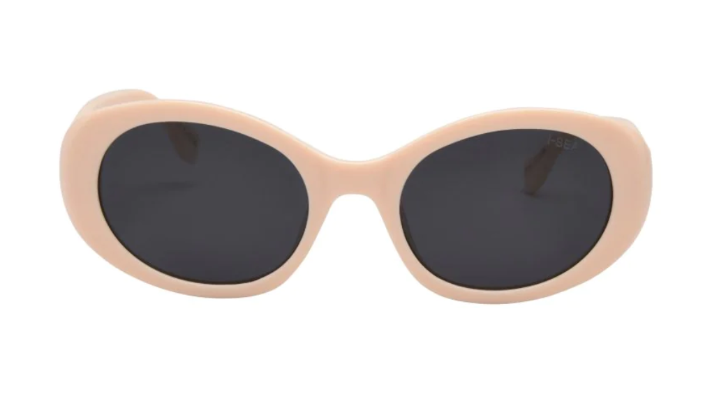 Camilla Sunglasses: Cream/Smoke Polarized