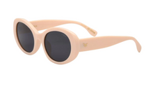 Load image into Gallery viewer, Camilla Sunglasses: Cream/Smoke Polarized