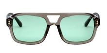 Load image into Gallery viewer, Royal Sunglasses: Grey/Mint Polarized