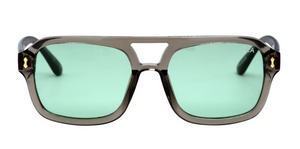 Royal Sunglasses: Grey/Mint Polarized