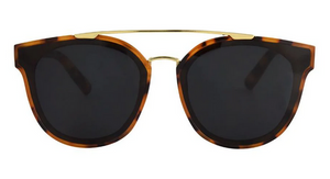 Topanga Sunglasses: Honey Tort/Smoke Polarized