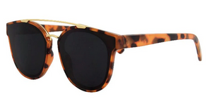 Topanga Sunglasses: Honey Tort/Smoke Polarized