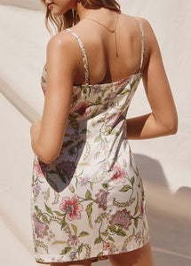 Blooming Dahlia Mini Dress