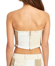 Load image into Gallery viewer, Color Block Corset Top