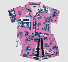 Load image into Gallery viewer, Marfa Toile Pajama Short Set