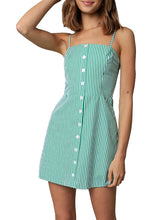 Load image into Gallery viewer, Hamptons Button Down Dress