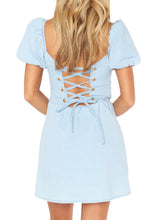 Load image into Gallery viewer, London Lace Up Dress