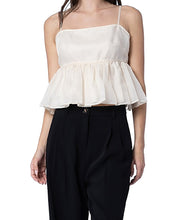 Load image into Gallery viewer, Ruffle Hem Cami Top