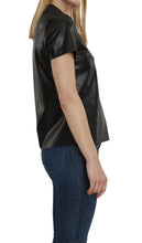Load image into Gallery viewer, Vegan Leather Tee
