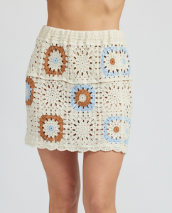 Crochet Mini Skirt