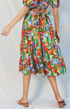 Load image into Gallery viewer, Tie Front Midi Skirt
