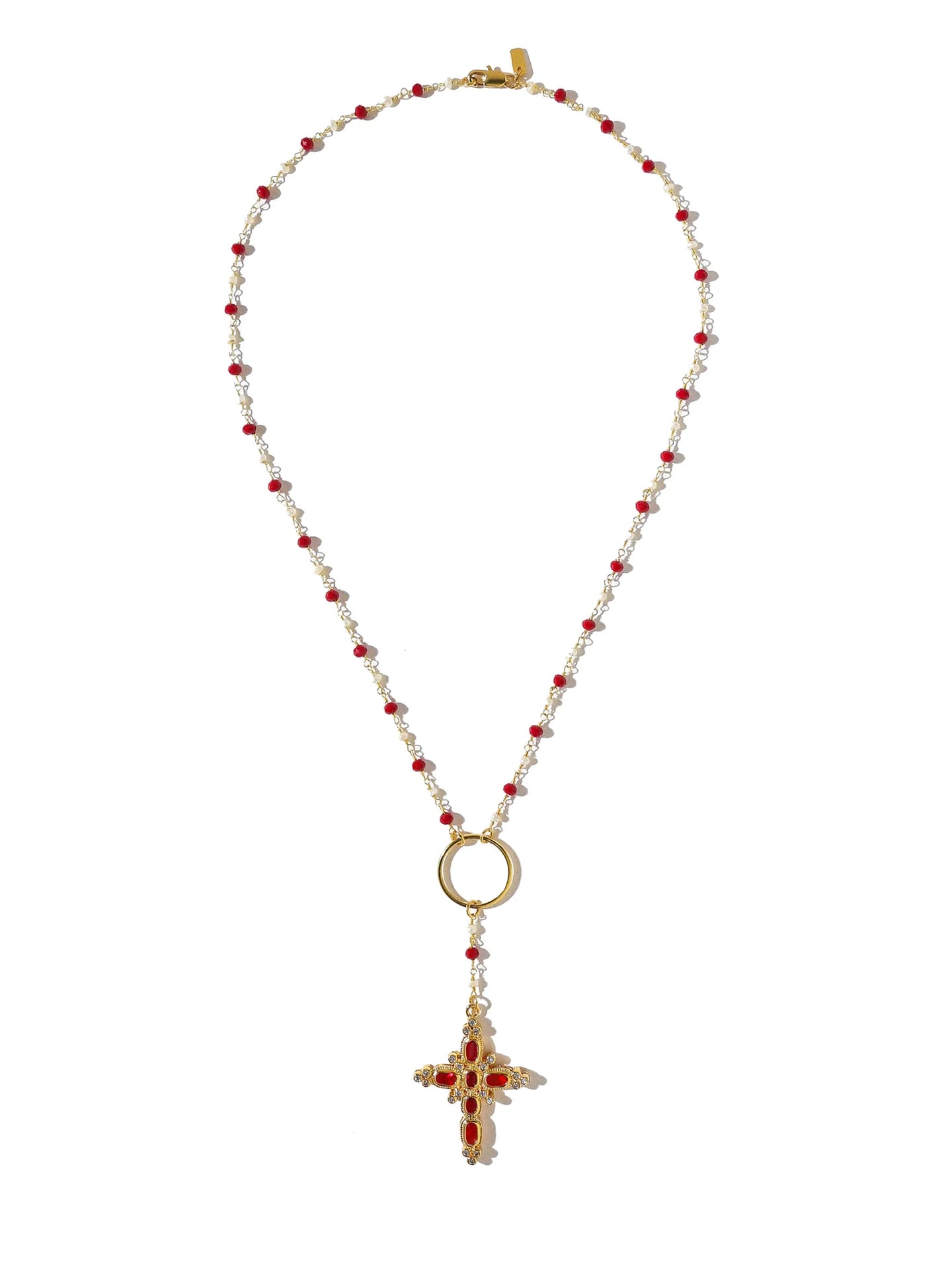 The Aalia Ruby Rosary