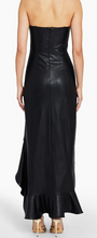 Load image into Gallery viewer, Symone Dress In Faux Leather