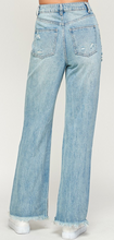 Load image into Gallery viewer, Wide Leg Denim Jeans