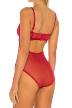 Load image into Gallery viewer, Zephyr Bodysuit: Red