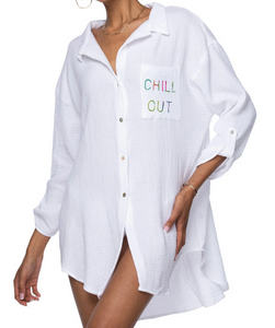 Chill Out Button Up