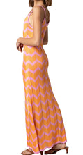 Load image into Gallery viewer, Chevron Maxi Dress