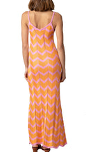 Load image into Gallery viewer, Chevron Maxi Dress