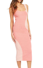 Load image into Gallery viewer, Color Blocked Sleevless Midi Dress