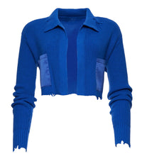 Load image into Gallery viewer, Evelyn Cropped Knit Jacket