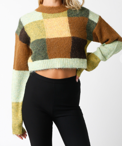 Cindy Crop Sweater JT2029-79