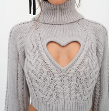 Load image into Gallery viewer, Vera Cropped Cut Out Sweater