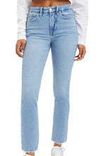 Load image into Gallery viewer, Good Straight Natural Fray Hem Jean