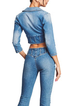 Load image into Gallery viewer, Maxine Denim Top