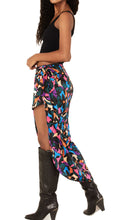 Load image into Gallery viewer, Wrap Me Up Skirt: Mosaic Magic Luxe Satin